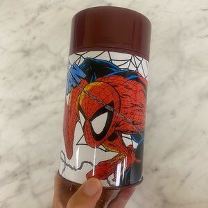 NEW Marvel Spider-Man Thermos - Red and Black